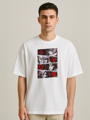 Embroidered Men Oversized T-shirt