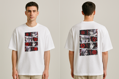 Embroidered Men Oversized T-shirt